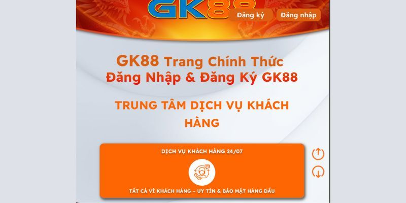 Các lưu ý cần biết khi đăng ký GK88